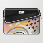 Flower Market Madrid, Pastel Edition Laptop Sleeve Gallery Image 2