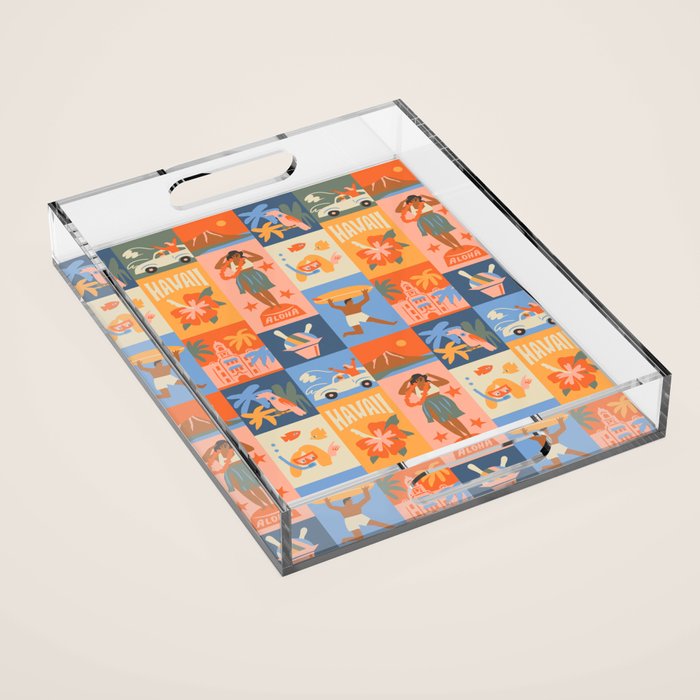 Hawaii's Call Acrylic Tray Gallery Image 1