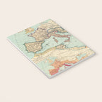 Vintage Map of The Roman Empire (1889) Notebook Gallery Image 3