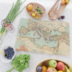 Vintage Map of The Roman Empire (1889) Cutting Board Gallery Image 2