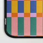 Check Pattern in Bright Colors Laptop Sleeve Gallery Image 3