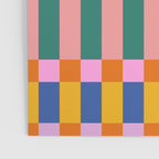 Check Pattern in Bright Colors Poster Gallery Image 3