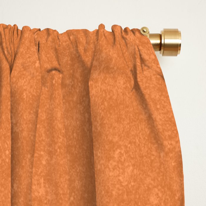 Geometric Blocks in Terracotta Window Curtain Gallery Image 2