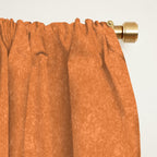 Geometric Blocks in Terracotta Window Curtain Gallery Image 2