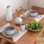 Geometric Blocks in Terracotta Placemat Gallery Image 2