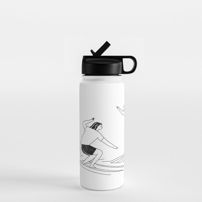 Sharing is caring Water Bottle Gallery Image 1