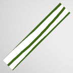 Simply Drawn Stripes in Jungle Green Table Runner Gallery Image 3