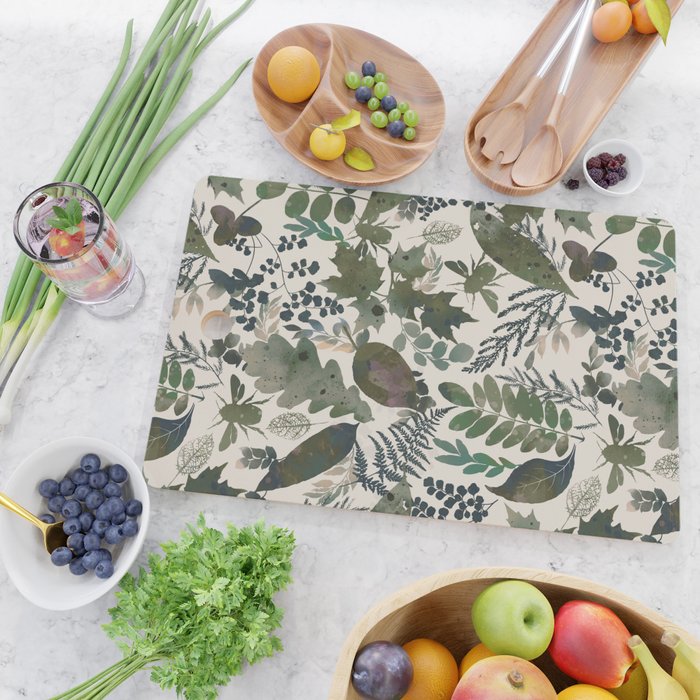 Greenish forest Cutting Board Gallery Image 2