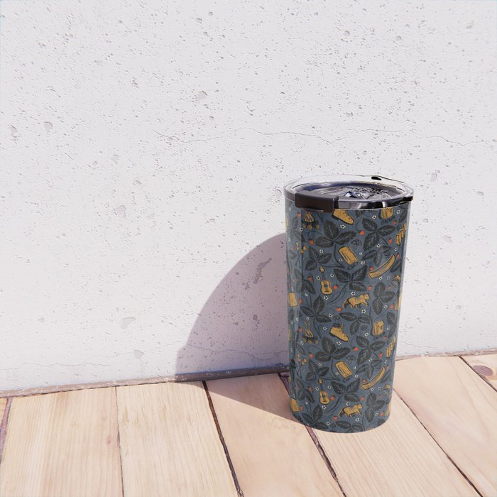 Summer Camping - Midnight Blue Travel Mug Gallery Image 4