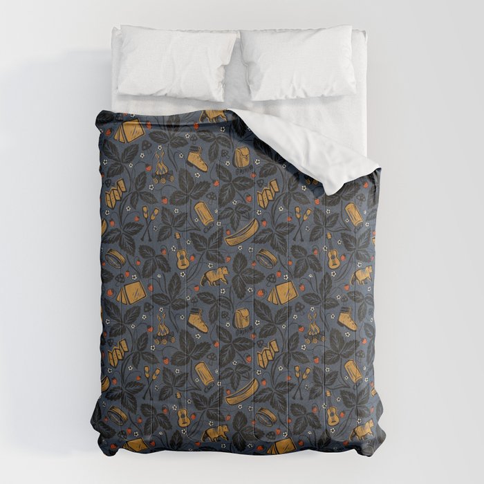 Summer Camping - Midnight Blue Comforter Gallery Image 6