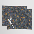 Summer Camping - Midnight Blue Placemat Gallery Image 1