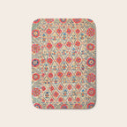 Kermina Suzani Bokhara Uzbekistan Embroidery Print Bath Mat Gallery Image 1