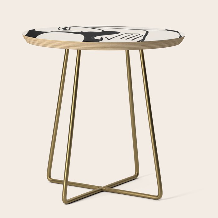 Abstract Female Figure 24 Side Table Gallery Image 1