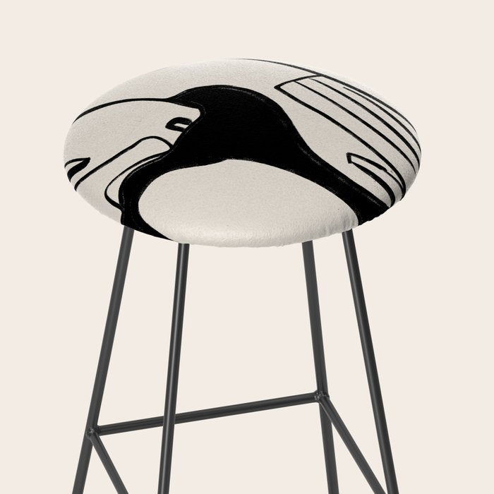 Abstract Female Figure 24 Stool Gallery Image 2