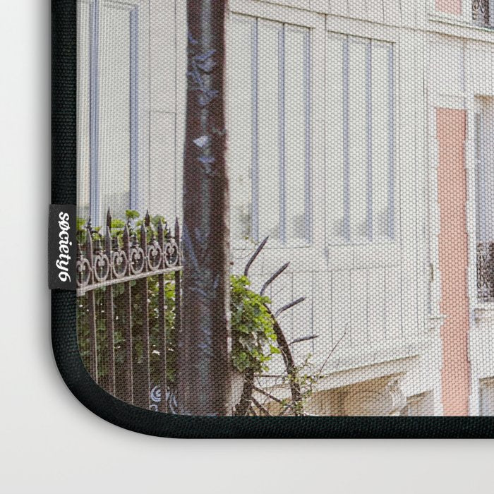Montmartre Stairs - Paris Travel Photography Laptop Sleeve Gallery Image 3