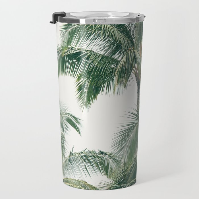Lush Palm Trees Travel Mug Gallery Image 3