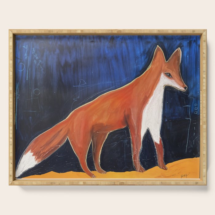 Foxy Friend Serving Tray Gallery Image 1