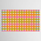 Eclectic Woven Stripes Colorful Retro Contemporary Pattern Tablecloth Gallery Image 2