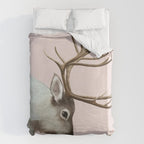 Reindeer and rabbit Duvet Cover Gallery Image 6