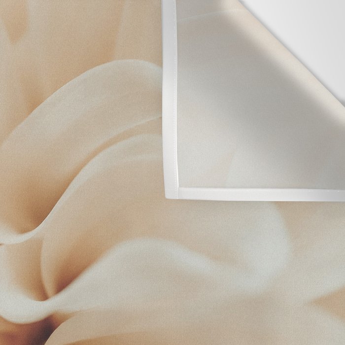 Innocence  Modern Blush White Botanical Dahlia flower photograph Wall Tapestry Gallery Image 3