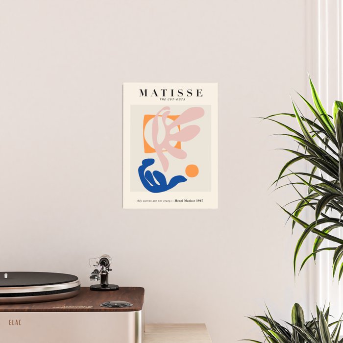 Exhibition poster Henri Matisse. Poster Gallery Image 2