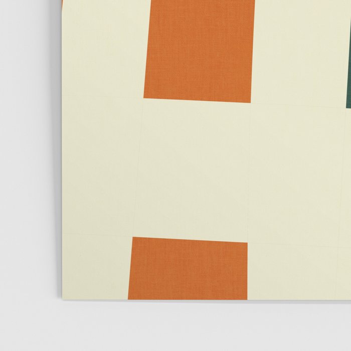two in one, checker abstract Poster Gallery Image 3