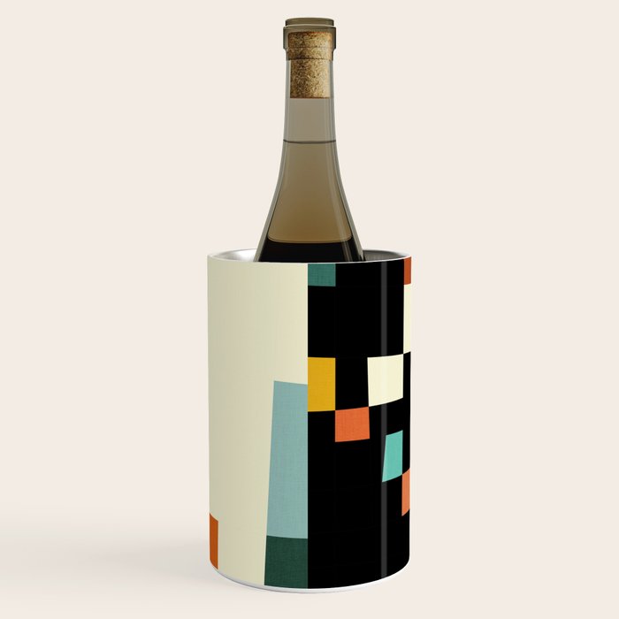 two in one, checker abstract Wine Chiller Gallery Image 1
