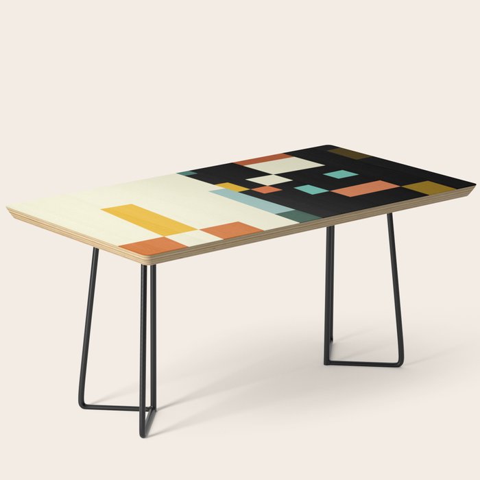 two in one, checker abstract Coffee Table Gallery Image 1