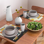 two in one, checker abstract Placemat Gallery Image 2