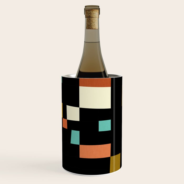 two in one, checker abstract Wine Chiller Gallery Image 3