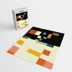 two in one, checker abstract Jigsaw Puzzle Gallery Image 2