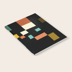 two in one, checker abstract Notebook Gallery Image 2