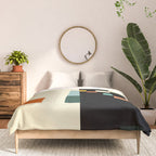 two in one, checker abstract Comforter Gallery Image 3