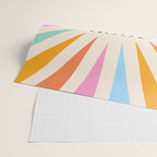 Good Vibes Only - Retro colourful Sunburst  Wrapping Paper Gallery Image 2