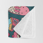 How to Hygge Like a Cat Throw Blanket Gallery Image 3
