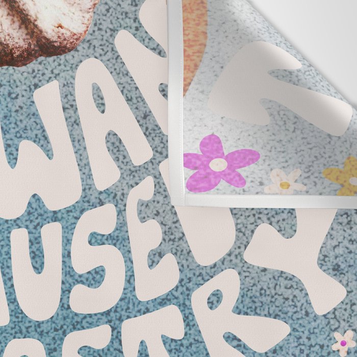 Girls Just Want to go to a Museum and Get a Pastry Wall Tapestry Gallery Image 3