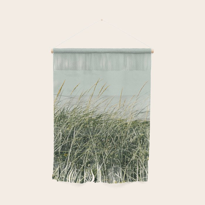 Beach Day aqua mint green beach decor Wall Hanging Gallery Image 1