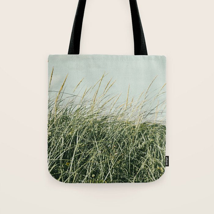Beach Day aqua mint green beach decor Tote Bag Gallery Image 1