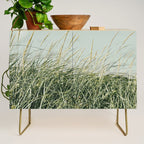 Beach Day aqua mint green beach decor Credenza Gallery Image 1