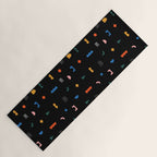 Colorful abstract geometric shape art pattern Yoga Mat Gallery Image 1