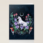 Unicorn Garden Stationery Card Gallery Image 2