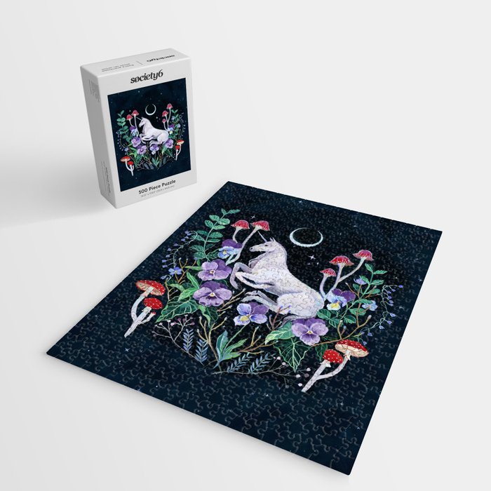 Unicorn Garden Jigsaw Puzzle Gallery Image 2