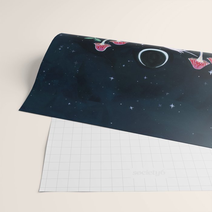 Unicorn Garden Wrapping Paper Gallery Image 2