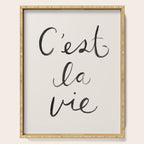 C'est La Vie Serving Tray Gallery Image 1