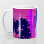 Synthwave Neon City #15: Vice city Coffee Mug Gallery Image 3