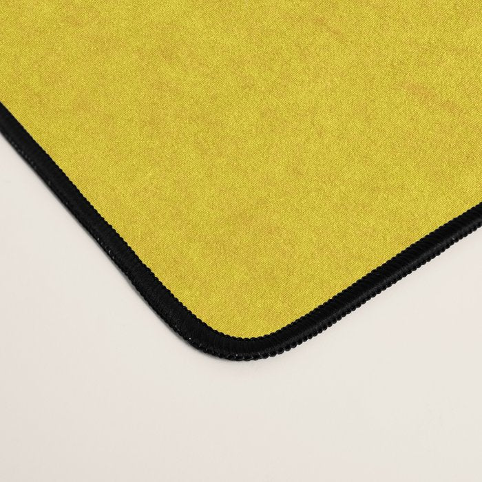 Minimal shape- yellow Desk Mat Gallery Image 4