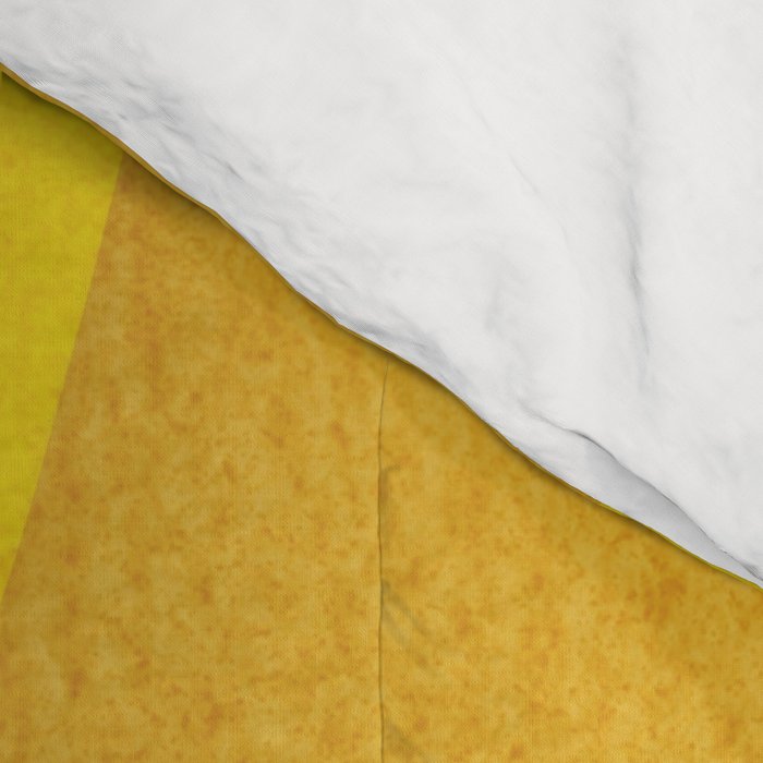 Minimal shape- yellow Comforter Gallery Image 4