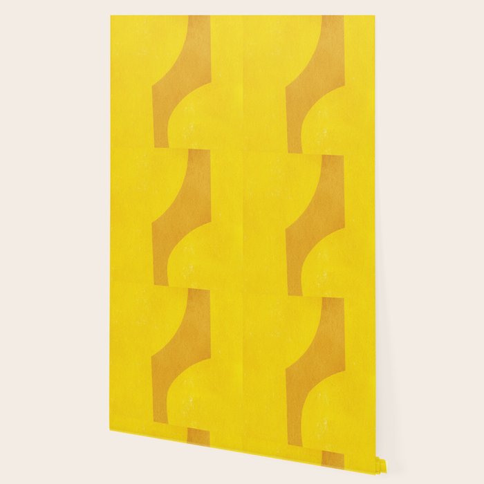 Minimal shape- yellow Wallpaper Gallery Image 2