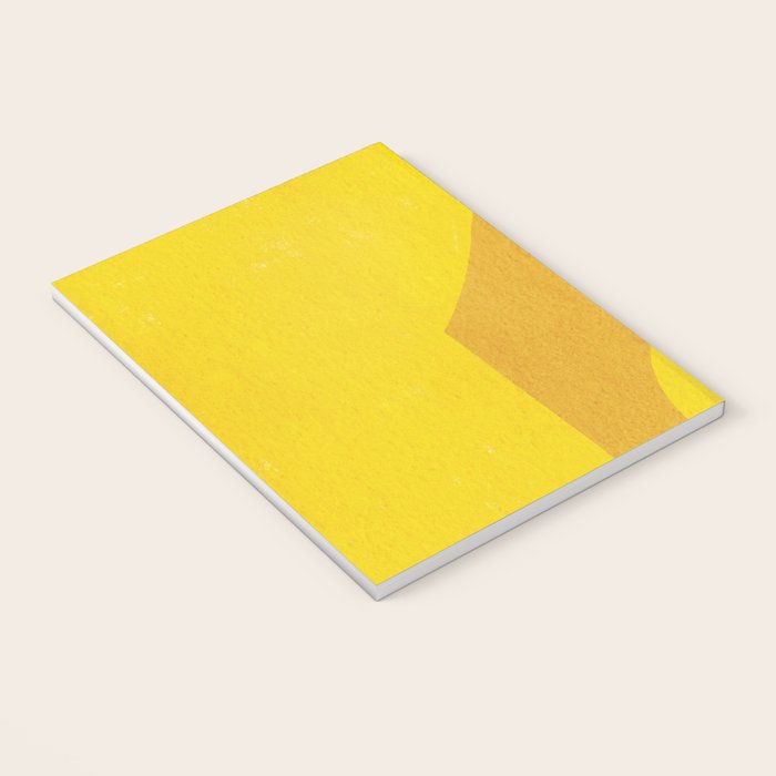 Minimal shape- yellow Notebook Gallery Image 3