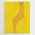 Minimal shape- yellow Jigsaw Puzzle Gallery Image 1